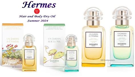 hermes hair oil